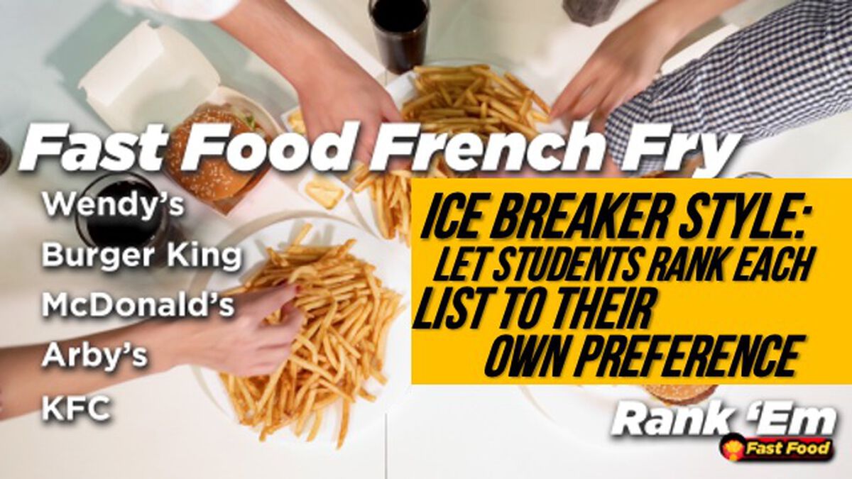 Rank 'Em - Fast-Food Edition image number 2